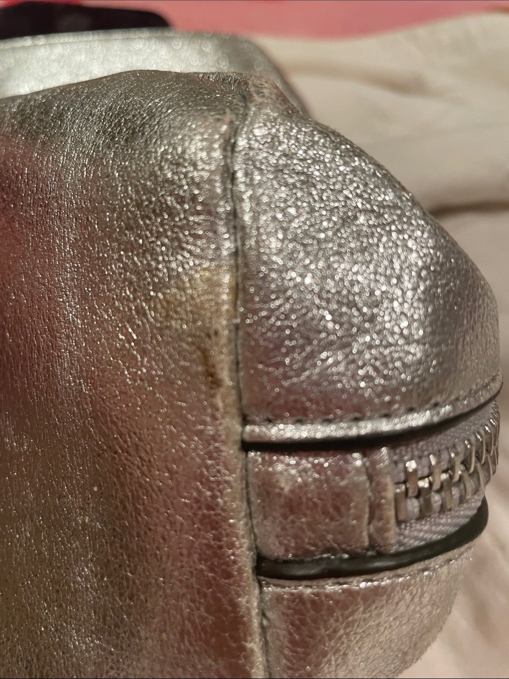 Sam Edelman Silver Backpack - Picture 2 of 6
